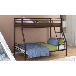 Двухъярусная кровать Гранада-2, коричневая