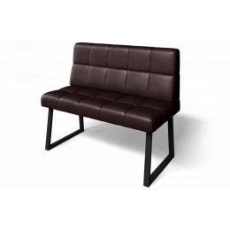 Реал кухонный диван МД 1100 Умбер/Черный муар